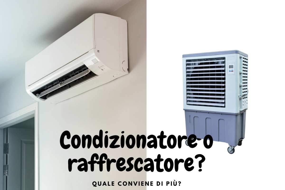 Qual è la differenza tra condizionatore e raffrescatore?