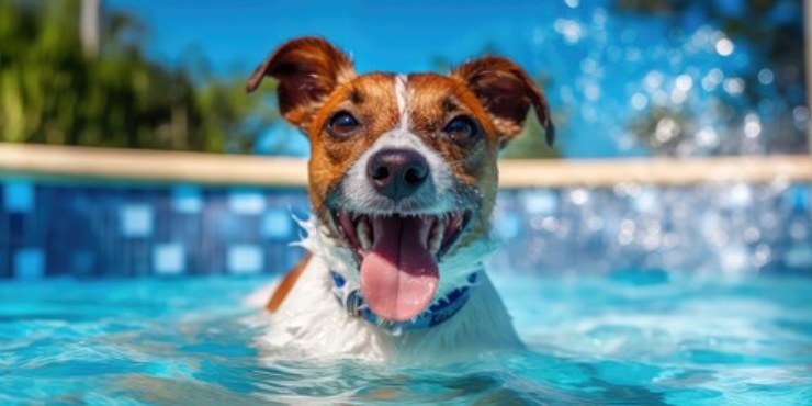 Acqua e ombra: il nostro cane ci ringrazierà. 