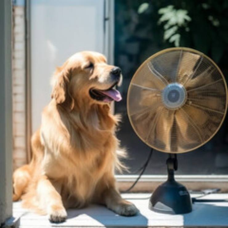 Il nostro cane in estate cerca il fresco 