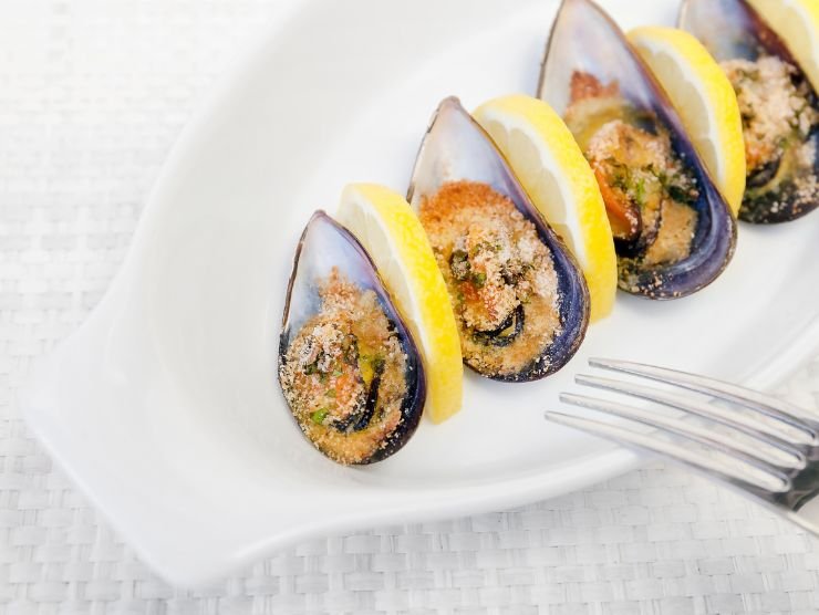 come fare cozze gratinate