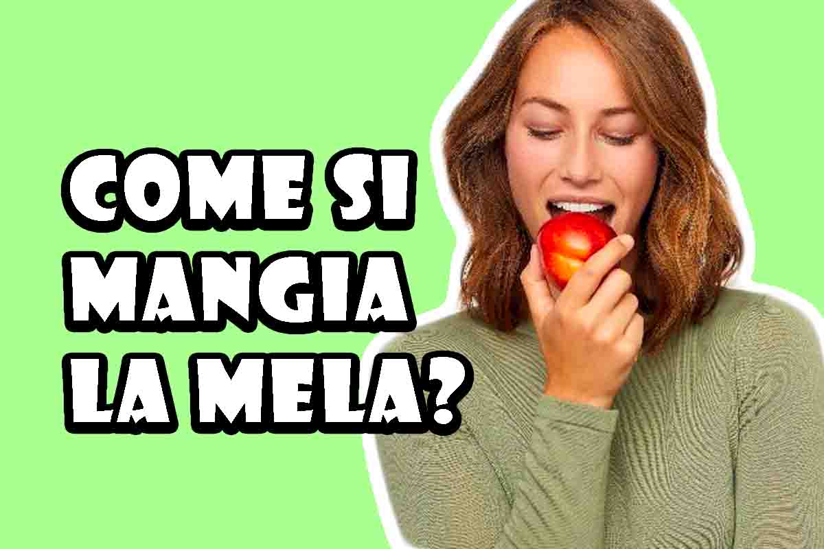 quando la mela non va mangiata