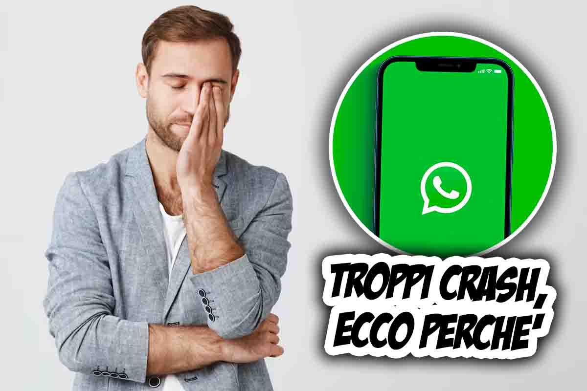 WhatsApp, troppi crash