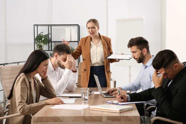 ambiente di lavoro tossico